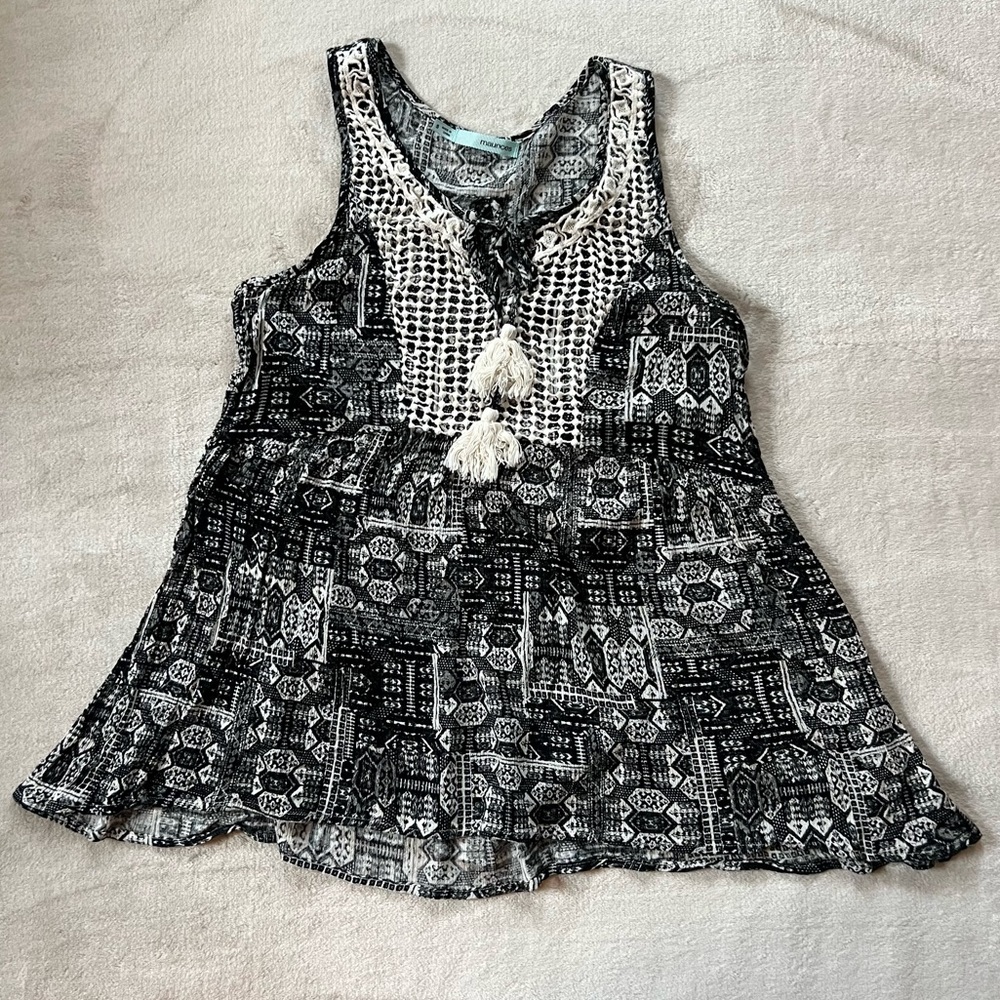 Bohemian Flowy Top